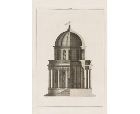 Palladio (Andrea) The Architecture of A. Palladio, books 3 and 4 only (of 4), first English edition, 126 engraved plates on 1