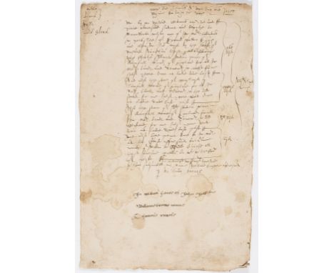 Yorkshire, Wass &amp; Byland.- [Record by Richard Barnes deputy of Marmaduke Wilson Collector in York of an agreement by Rich