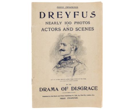 NO RESERVE Judaica.- Dreyfus Affair.- Dreyfus nearly 100 photos of actors and scenes in the drama of disgrace, photographic i