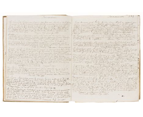 Religion &amp; Mysticism.- Commonplace Book on religion, ethics and related subjects, manuscript, c. 350pp., several manuscri
