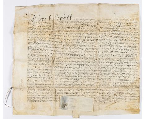 18th century Distiller.- Last Will &amp; Testament of John Debonnaire of Bromley St Leonards Middlesex, manuscript document o