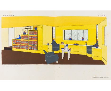 Velde (Henry van de) and John Gloag. The Modern Style, 64 collotype plates (7 colour), lightly browned title, small abrasion 