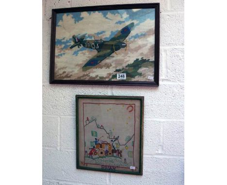 Tapestry of Spitfire and sampler