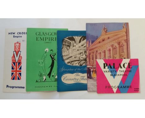 MAGIC, theatre programmes, 1940s-1950s, inc. Shek Ben Ali, Ali Bey, Aly Ben Mutt, Albert Thwaits, Alan Alan, Tommy Cooper, Th