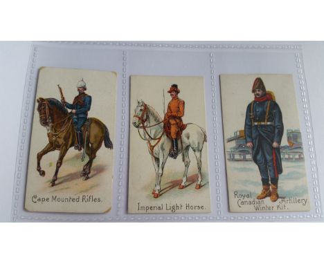 BRANKSTON, Colonial Troops, Cape Mounted Rifles, Imperial Light Horse &amp; Royal Canadian Artillery, G to VG, 3