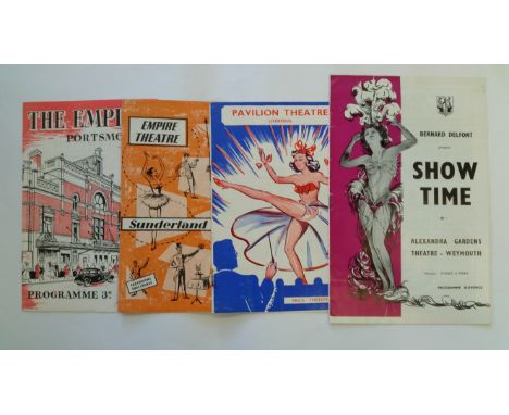 MAGIC, theatre programmes, 1940s-1950s, inc. Sheik Ben Ali, Ali Bey, David Burgles, Henry Bekker, Kardoma, Kalanag, Benson Du