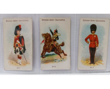 WILLS, British Army Uniforms, complete, Wild Woodbine, G to VG, 50 + 1