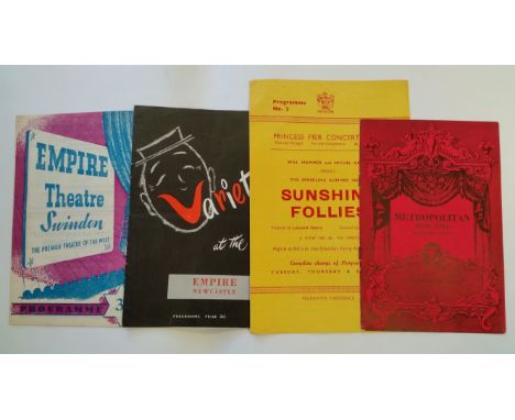 MAGIC, theatre programmes, 1940s-1950s, inc. Raydini, Dandini, Jasper Maskelyne, Harold Taylor, Deveen, Roy Earl, Chris Charl
