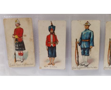 HILL, Types of the British Army, Badminton backs (9) etc., FR to G, 10