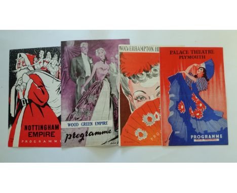 MAGIC, theatre programmes, 1940s-1950s, inc. Al Koran, Len Martell, Jack Crosbie, Ali Bey, Henry Bekker, Veronica Malinovskay