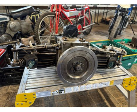 119. CIRCA 1930 DOUGLAS SW6 SHORT ROD ENGINE 600cc.&nbsp; Engine No. EL 1260&nbsp; The engine turns over smoothly using the f