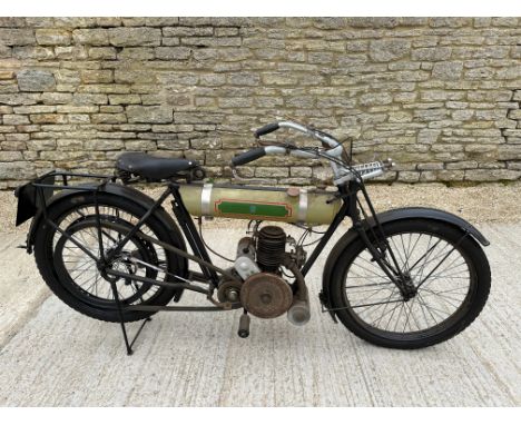 229. CIRCA 1914 TRIUMPH LW JUNIOR 225cc&nbsp; Registration - Not registered&nbsp; Engine No - 584&nbsp; Frame No - Cannot cle