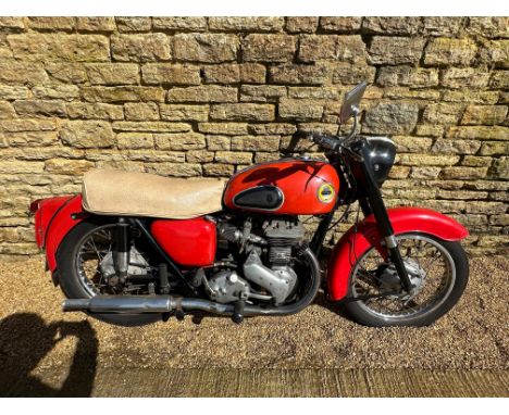 249. 1958 ARIEL VB 600cc&nbsp; Registration - 309 DBB&nbsp; Engine No - CAMC 1072&nbsp; Frame No - CAPR 9817&nbsp; &nbsp; The