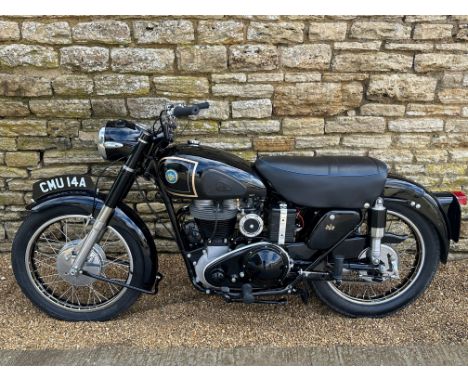 AJS MODEL 18S 500cc Registration - CMU 14A Engine No - 51 18S 18242 Frame No - A34737  In 1949, the range of AJS machines was