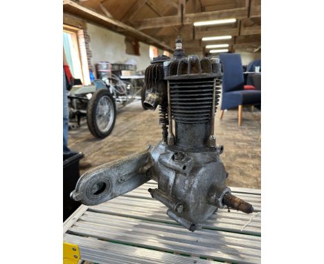 CIRCA 1919 BLACKBURNE SIDE VALVE ENGINE FROM A RARE COULSON-B&nbsp; MOTORCYCLE&nbsp; Engine No. Not found&nbsp; The engine tu