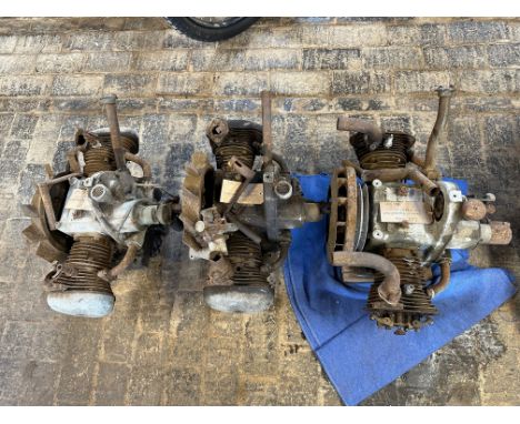 104. THREE DOUGLAS STATIONARY ENGINES 350cc SPARES OR REPAIR&nbsp; &nbsp;Engine No - FT 35 / 126&nbsp; &nbsp;Engine No - FT 3