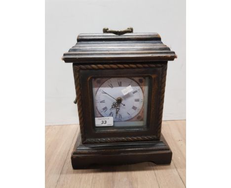 REPRODUCTION JEWELLERY BOX CLOCK