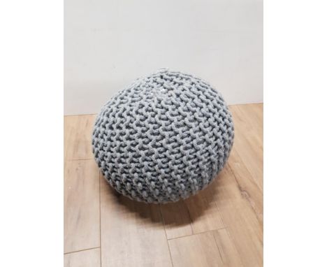 A FISHERMANS POUFFE
