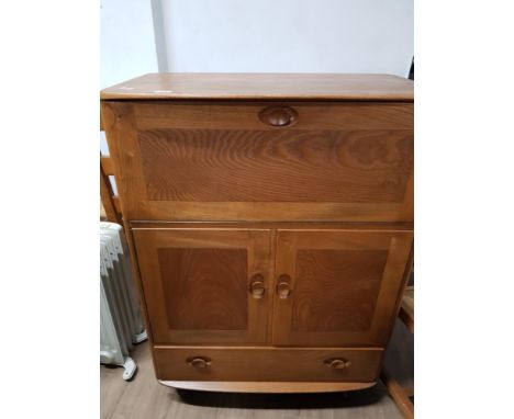 ERCOL CABINET MADE INTO A TV CABINET