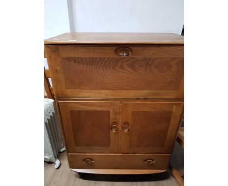 ERCOL CABINET MADE INTO A TV CABINET