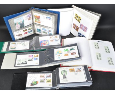 A large collection of vintage 20th century pre decimal &amp; post decimal franked &amp; unfranked stamps together with first 