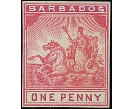 Barbados1892-1903 Seal of Colony IssueEssay Proofs The following twenty-three lots all similar to the issued design but show 