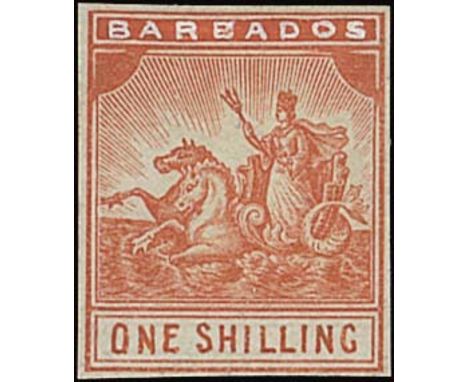 Barbados1892-1903 Seal of Colony IssueEssay Proofs The following twenty-three lots all similar to the issued design but show 