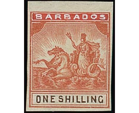 Barbados1892-1903 Seal of Colony IssueEssay Proofs The following twenty-three lots all similar to the issued design but show 