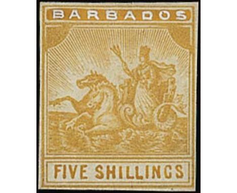 Barbados1892-1903 Seal of Colony IssueEssay Proofs The following twenty-three lots all similar to the issued design but show 