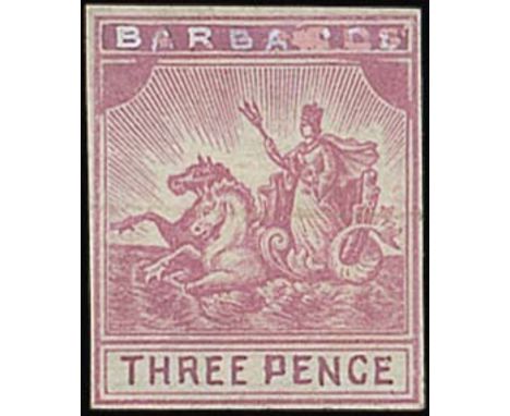 Barbados1892-1903 Seal of Colony IssueEssay Proofs The following twenty-three lots all similar to the issued design but show 