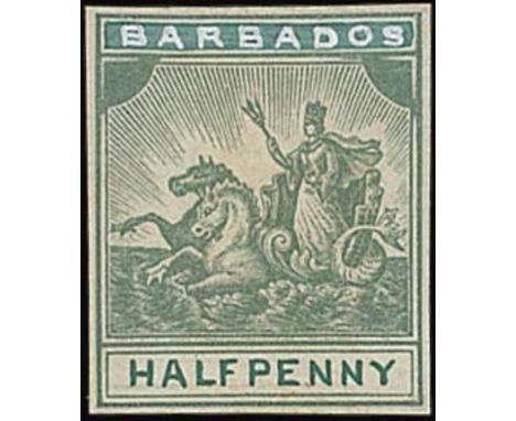 Barbados1892-1903 Seal of Colony IssueEssay Proofs The following twenty-three lots all similar to the issued design but show 