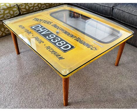 Only Fools & Horses - a custom made Only Fools And Horses themed interior design coffee / centre table featuring a replica Re