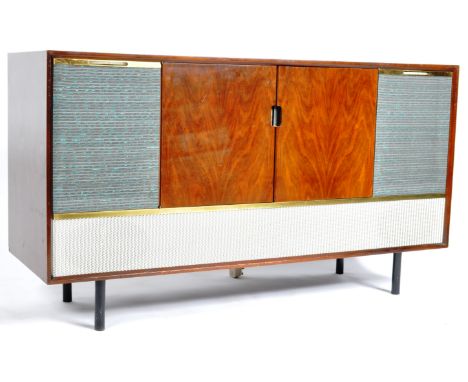 Decca - Model SRG 700 - An original retro vintage 1960's (1961) walnut cased stereogram / radiogram by Decca having a good wa