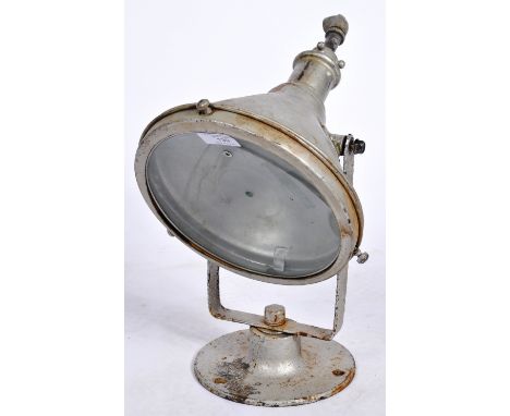 GEC - General Electric Company - A retro vintage early to mid 20th Century English reclaimed industrial factory floodlight la