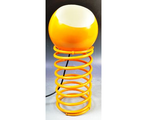 Herbert Terry &amp; Sons - Zebedee - A rare and unusual retro vintage&nbsp;1970's table lamp comprising of an metal coil spri