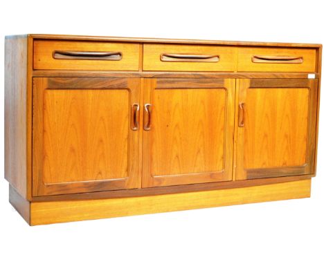 Victor B. Wilkins - G Plan - Fresco - A 20th Century 1960's retro vintage teak wood sideboard credenza by Victor Wilkins for 