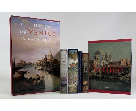 A quantity of books relating to Venice to include Gerald Duby &amp; Guy Lobrichon, 'The History of Venice', Abbeville Press P