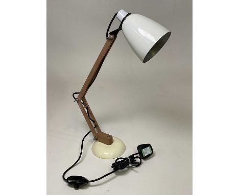TERENCE CONRAN FOR HABITAT; a mid 20th century Mac adjustable desk lamp, approximate height 50cm, recent PAT test.