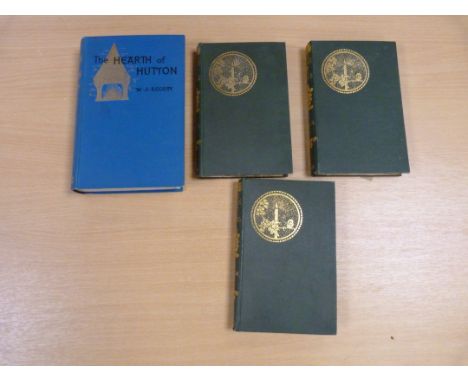 LEWIS M. G.&nbsp;&nbsp;The Monk. 3 vols. Etched titles &amp; etched frontis. &amp; plates by R.C. Armour. Orig. dec. green cl