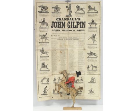 CRANDAL. Children's Game.&nbsp;&nbsp;Crandal's John Gilpin, An Illustration of the Fine Old English Ballad, ... Poetry Reduce