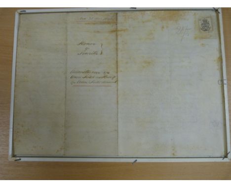 Devonshire Estate.&nbsp; Court Baron &amp; Copyhold Court, Penrith, 1838. Manuscript true copy of the court roll ref. a small