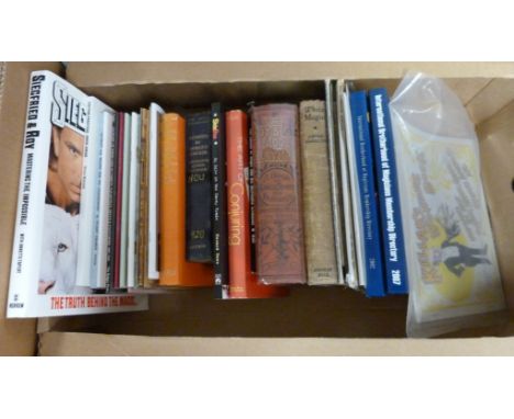 Magic &amp; Conjuring.&nbsp;&nbsp;A carton of various books &amp; softback publications. 