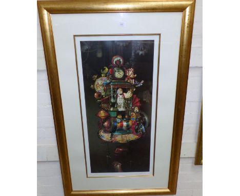 Dean Morrissey 1951:  "The Amazing Time Elevator", artist signed limited edition print 710/950, with original certificate, fr