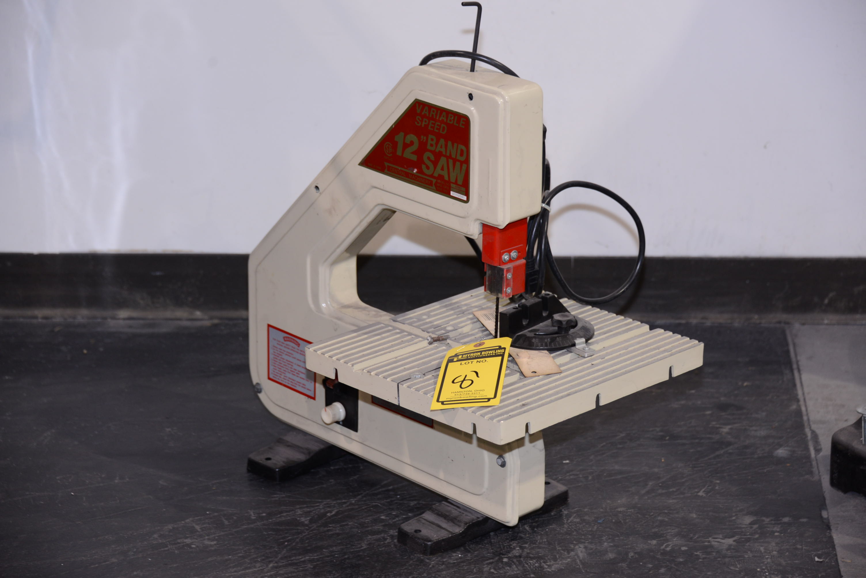 Central Machinery 12 Band Saw