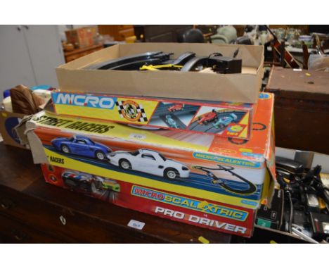 A quantity of boxed Scalextric