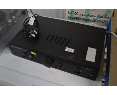 A Cambridge audio integrated amplifier 