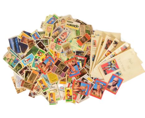Bubblegum / Trading Cards - a selection of assorted vintage bubblegum and other trade cards. Includes: A&amp;BC Batman, A&amp
