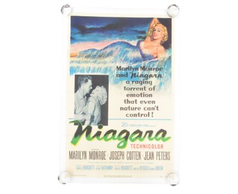 Niagara (1953 Dir. Henry Hathaway) - original US one sheet movie poster for the film starring Marilyn Monroe, Joseph Cotton, 