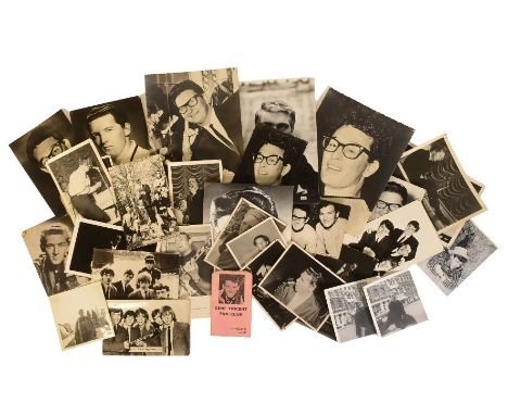 1960s Music - a collection of vintage early 1960s promotional photographs and some candid photographs of various musicians, s