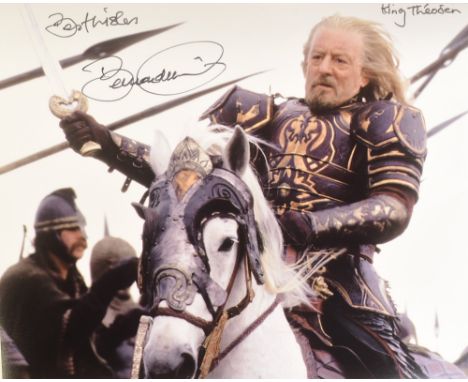 From The Collection Of Bernard Hill - The Lord Of The Rings (2001-2003) - autographed 8x10" full colour photograph of Hill as